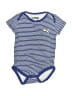 Puma 100% Cotton Stripes Blue Short Sleeve Onesie Size 3-6 mo - photo 1