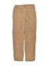 Tea 100% Cotton Solid Tan Khakis Size 8 - photo 1