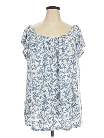 Lane Bryant Short Sleeve Blouse (view 1)