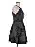 Trixxi Gray Cocktail Dress Size M - photo 4