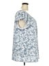 Lane Bryant Blue Short Sleeve Blouse Size 22 - 24 Plus - photo 4