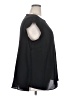 DR2 100% Polyester Black Sleeveless Blouse Size 2X - photo 4