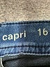 Avenue Solid Blue Jeans Size 16 Plus - photo 6