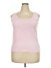 St. John's Bay Pink Tank Top Size XXL - photo 1