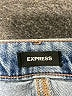 Express Blue Denim Shorts Size 6 - photo 3