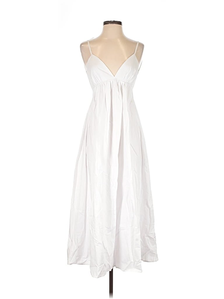 Pre-owned Commense Casual Dress In White
