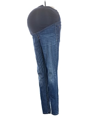 Madewell Maternity Over-the-Belly Skinny Jeans in Danny Wash: TENCEL&trade; Denim Edition (view 1)