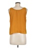 Adrienne 100% Polyester Yellow Sleeveless Blouse Size M - photo 2