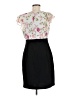 Alyx 100% Polyester Floral Black Cocktail Dress Size 6 - photo 2