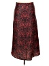 Fab'rik 100% Polyester Paisley Red Formal Skirt Size M - photo 2