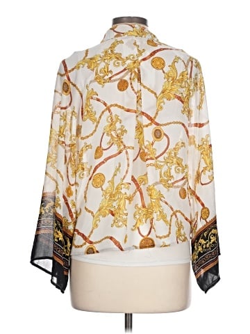 Timing 3/4 Sleeve Blouse (view 2)