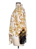 Timing 100% Polyester Gold 3/4 Sleeve Blouse Size L - photo 5