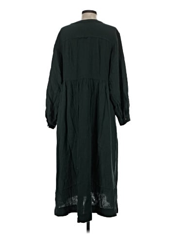 Madewell Lightspun Button-Front Midi Dress (view 2)