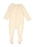 TOBY Hearts Ivory Long Sleeve Onesie Size 3-6 mo - photo 2