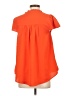 Jodifl 100% Polyester Orange Short Sleeve Blouse Size S - photo 2