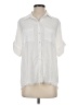 Mittoshop 100% Rayon White Short Sleeve Blouse Size S - photo 1