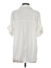 Mittoshop 100% Rayon White Short Sleeve Blouse Size S - photo 2
