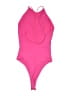 Bershka 100% Polyamide Pink Bodysuit Size M - photo 2