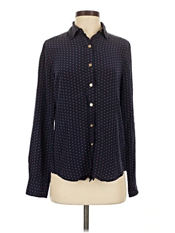 C. Wonder Long Sleeve Silk Top (view 1)