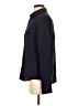 C. Wonder 100% Silk Polka Dots Blue Long Sleeve Silk Top Size S - photo 5