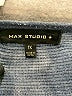 Max Studio Blue Short Sleeve Top Size 1X - photo 7
