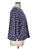 Alfred Dunner Stripes Blue Pullover Sweater Size XL Petite - photo 4