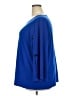 Kasper Blue 3/4 Sleeve Top Size 2X - photo 5