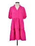 CeCe 100% Polyester Pink Casual Dress Size XS - photo 1