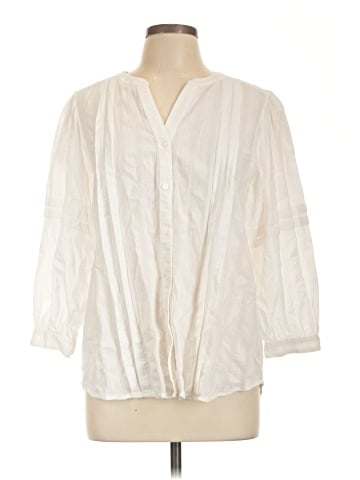 J. McLaughlin 3/4 Sleeve Blouse (view 1)