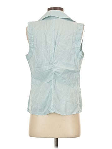 CAbi Sleeveless Button-Down Shirt (view 2)