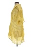 Free People 100% Polyester Yellow Kimono Size S - photo 5