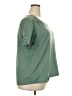 Perseption Concept Green Short Sleeve Top Size 2X - photo 4