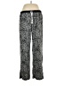 DKNY Animal Print Silver Casual Pants Size L - photo 1