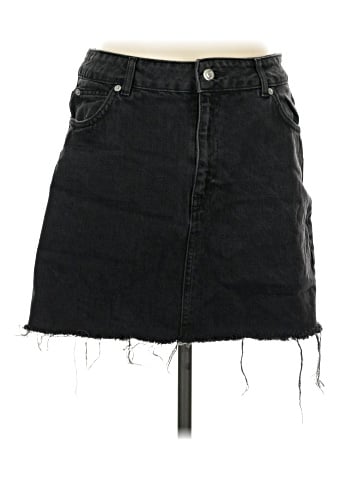 Topshop Denim Skirt (view 1)