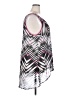 Torrid 100% Polyester Zebra Print Tropical Silver Sleeveless Blouse Size 2X Plus (2) - photo 4