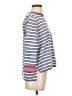 CAbi Stripes Blue Pullover Sweater Size S - photo 4