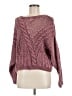 Fate Burgundy Pullover Sweater Size M - photo 1