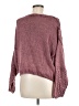 Fate Burgundy Pullover Sweater Size M - photo 2