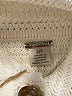 Magaschoni 100% Cotton Ivory Cardigan Size S - photo 7
