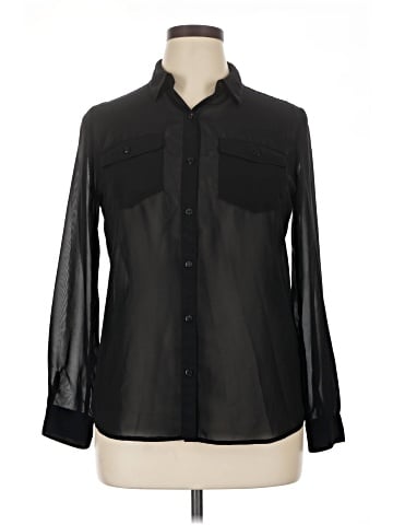 L'Amour Nanette Lepore Long Sleeve Blouse (view 1)