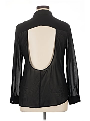 L'Amour Nanette Lepore Long Sleeve Blouse (view 2)