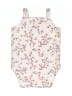 Catherine Malandrino 100% Cotton Floral Ivory Leotard Size 3-6 mo - photo 2