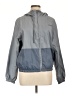 Volcom 100% Polyester Color Block Gray Windbreaker Size 10 - photo 1