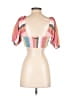 Billabong Pink Short Sleeve Blouse Size S - photo 2