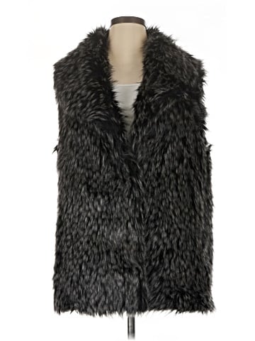 White House Black Market Faux Fur Vest (view 1)