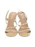Via Spiga 100% Leather Gold Sandals Size 10 - photo 2