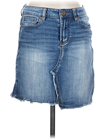 Indigo Rein Denim Skirt (view 1)