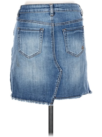 Indigo Rein Denim Skirt (view 2)