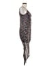 Allison Joy Silver Cocktail Dress Size M - photo 4