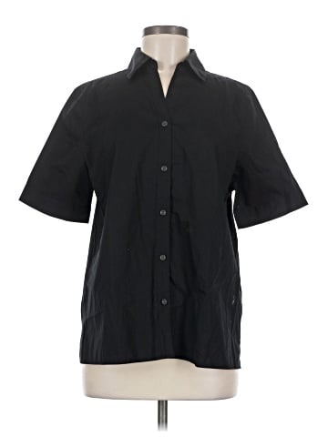 Karen Scott Sport Short Sleeve Blouse (view 1)